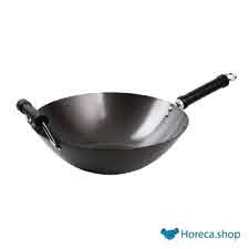 Wok flachem Boden+antihaft Beschichtung - 35cm